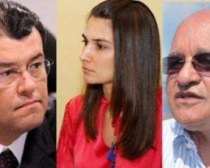 No palco, os atores de 2014